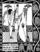 Artwork: 'How Sir Tristram Drank of the Love Drink' by Aubrey Beardsley