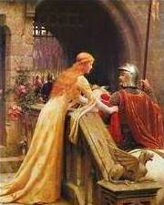 Painting: Edmund Blair Leighton, 'Godspeed'