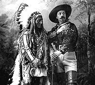 Photo of Chief Sitting Bull and Buffalo Bill