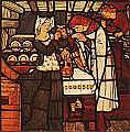 Painting: 'Tristan and La Belle Isoude' by by D. G. Rossetti