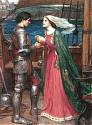 Painting: 'Tristan and Isolde' by J. W. Waterhouse
